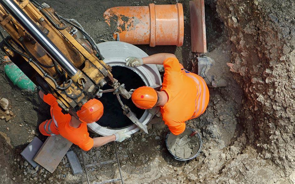 travaux assainissement La Forêt-le-Roi