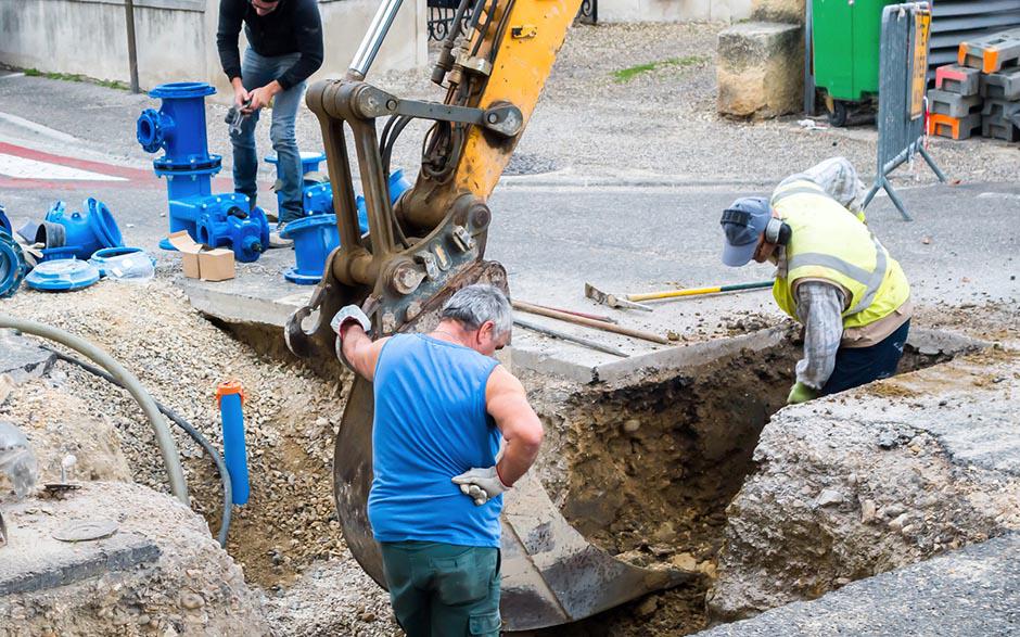 travaux assainissement La Forêt-le-Roi